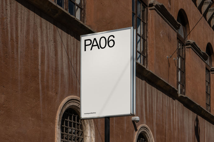 PA06 — Bus Stop Poster