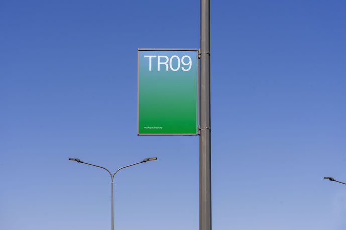 TR09 — Street Pole Poster